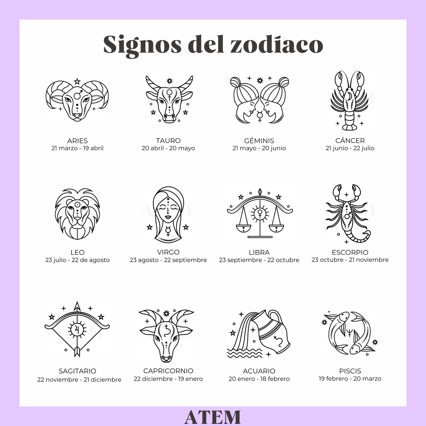 Set pulsera+collar Perseida Zodiaco