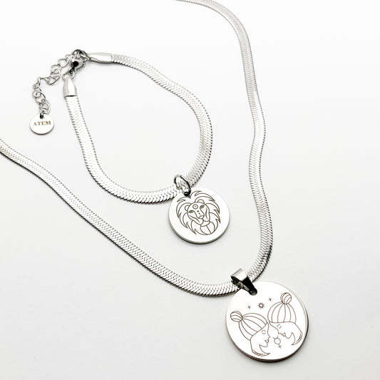 Set pulsera+collar Perseida Zodiaco