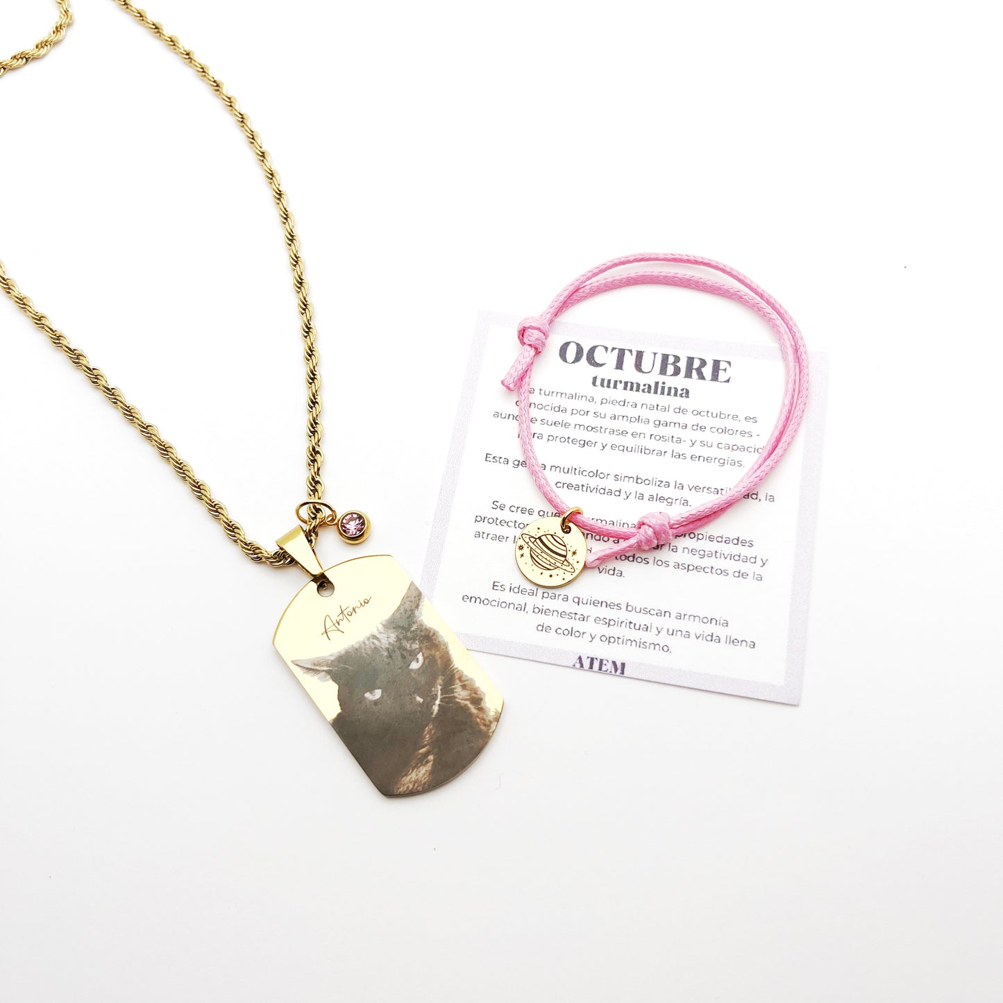 Collar AURIGA con foto
