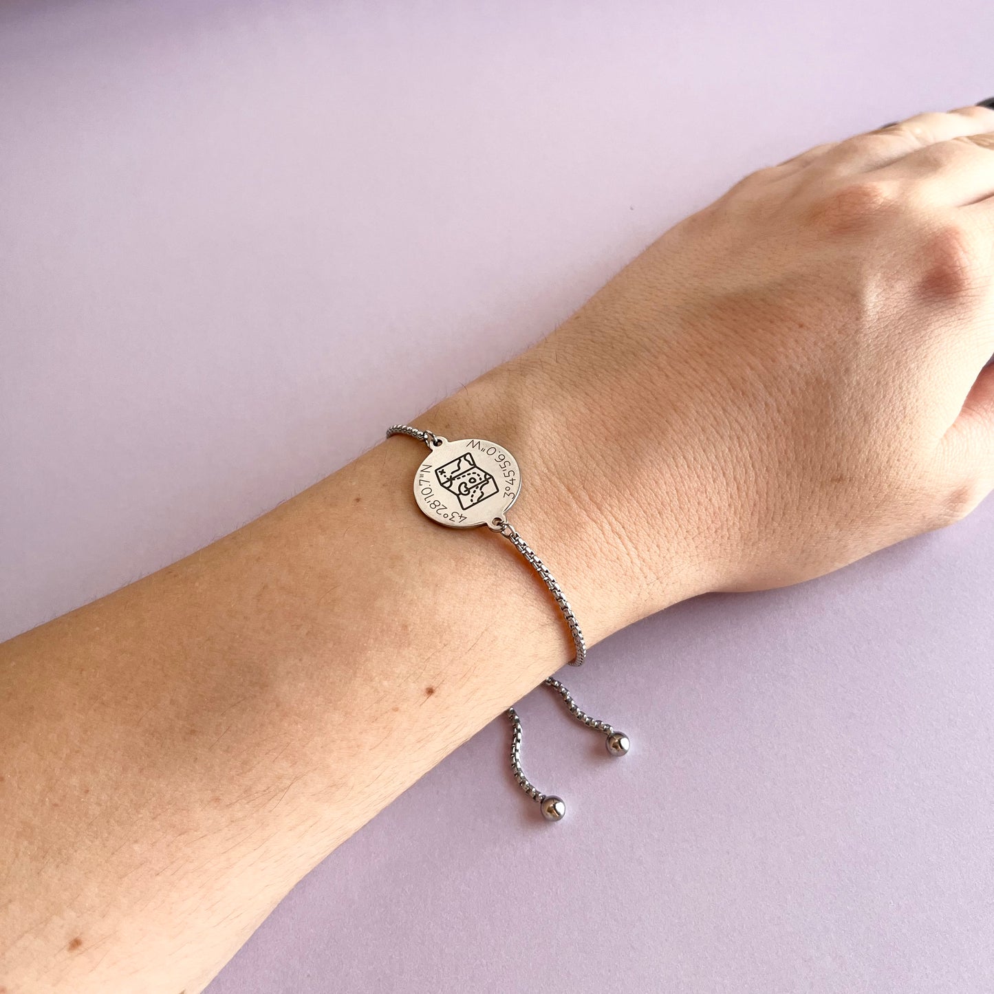 Pulsera ESTRELLA POLAR coordenadas