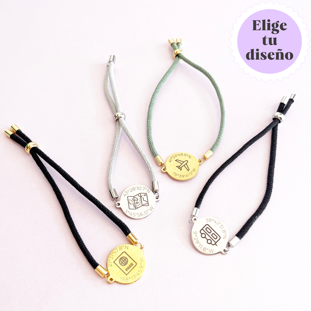 Pulsera ORIÓN coordenadas