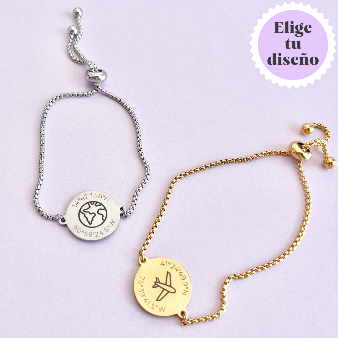 Pulsera ESTRELLA POLAR coordenadas