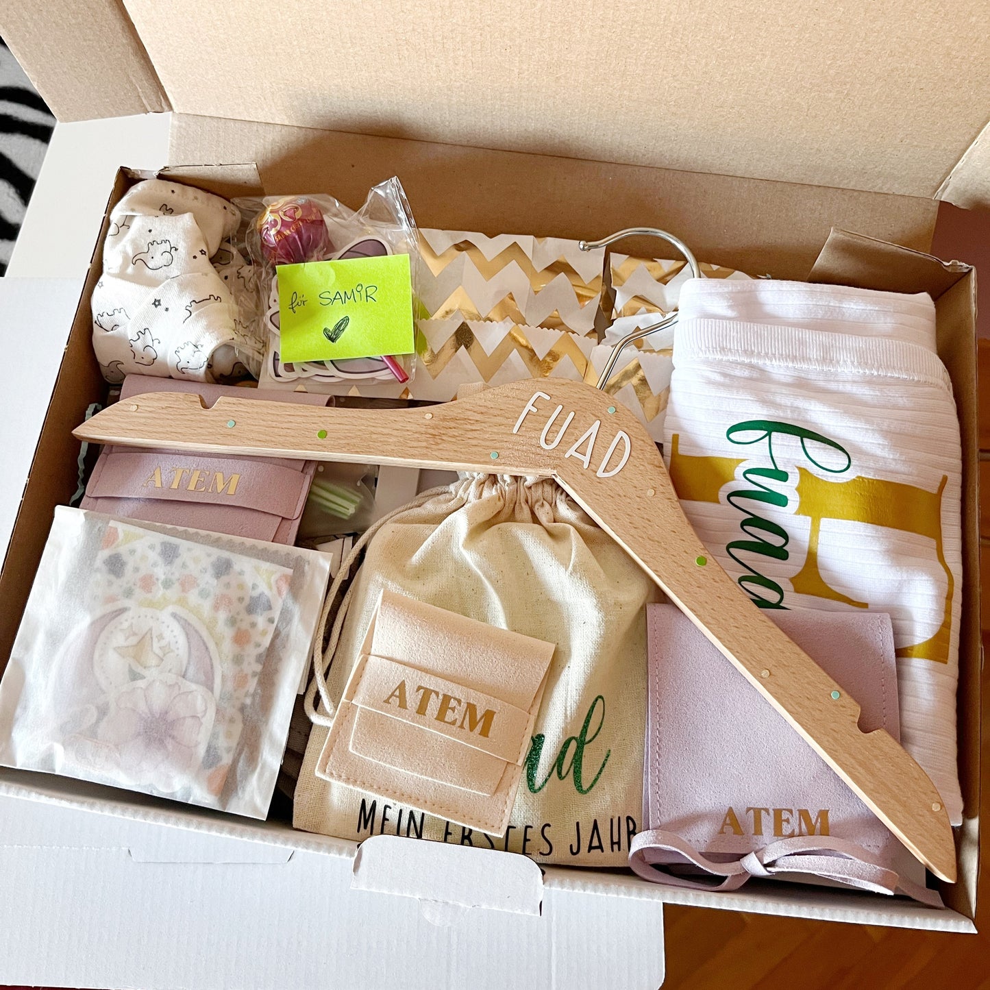 Pack bebé personalizado