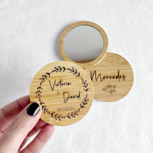Espejos de madera personalizados