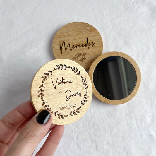 Espejos de madera personalizados