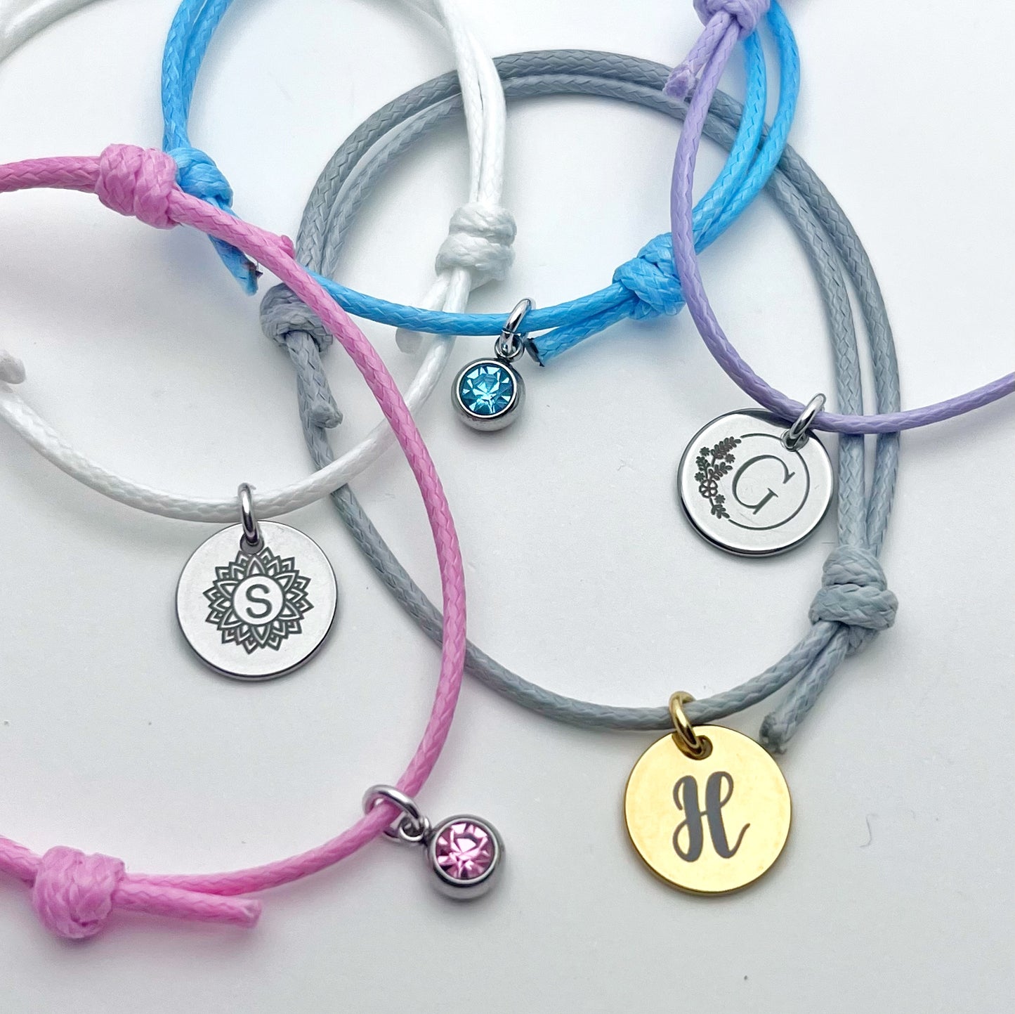 Pulsera + bolsita personalizadas
