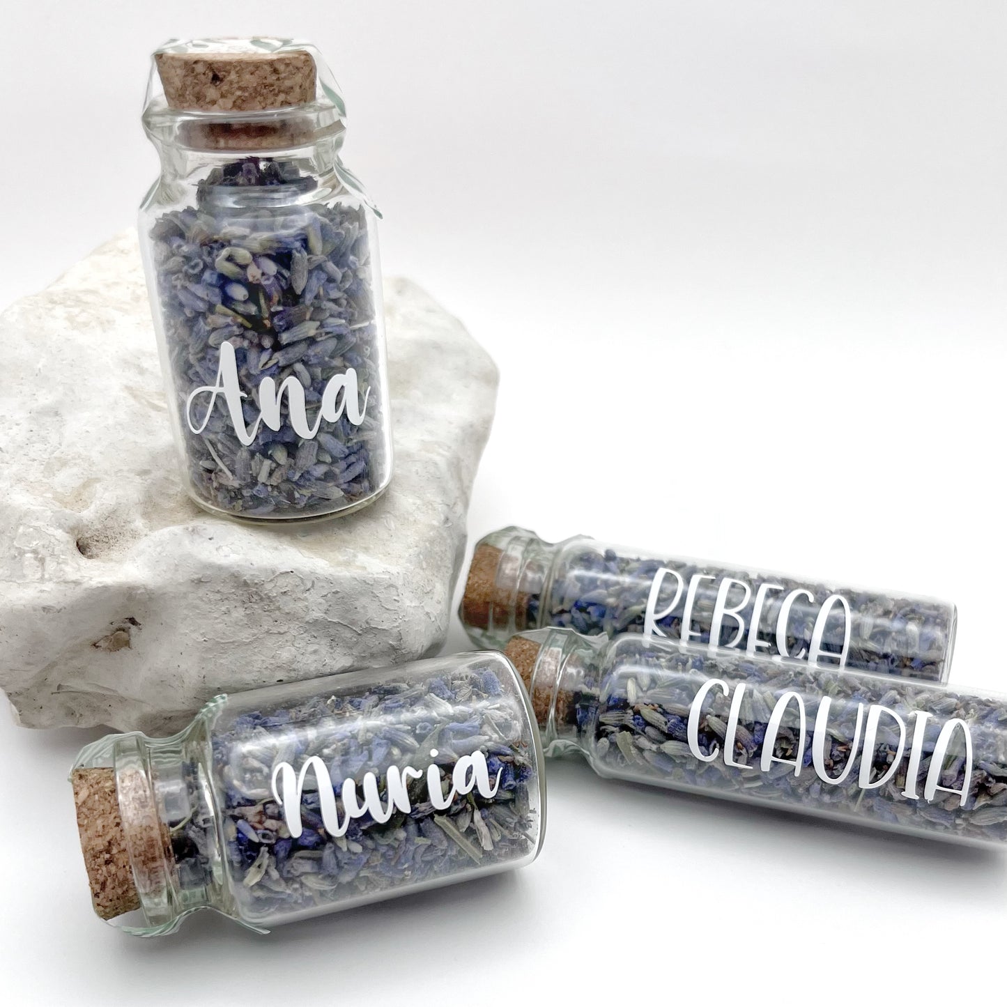 Botellitas de aromáticos naturales