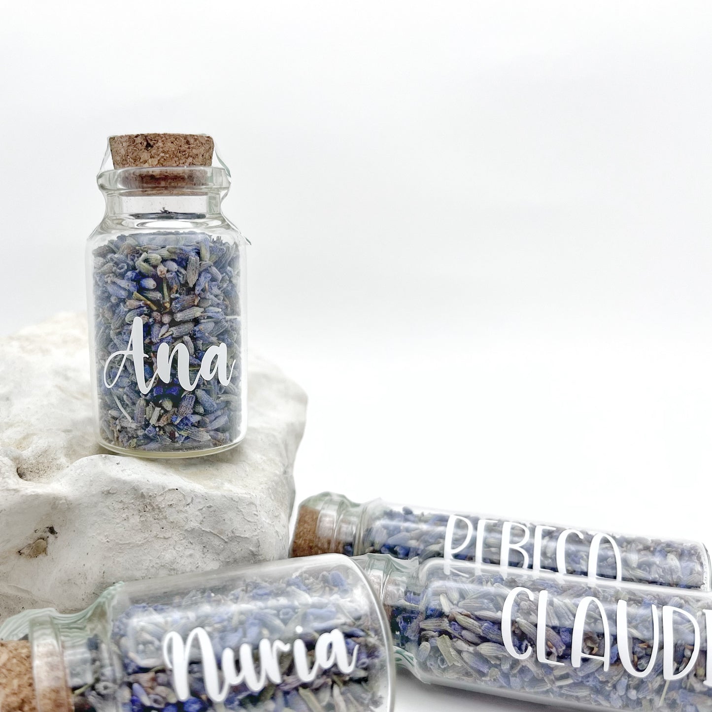 Botellitas de aromáticos naturales