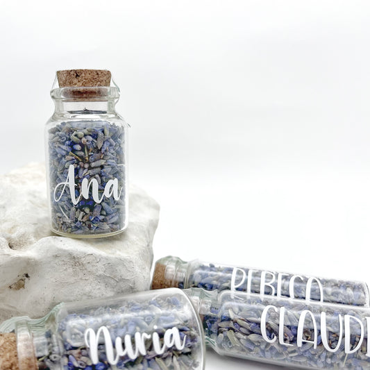 Botellitas de aromáticos naturales