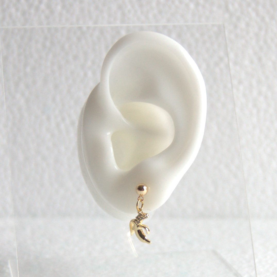 Pendientes Plátano