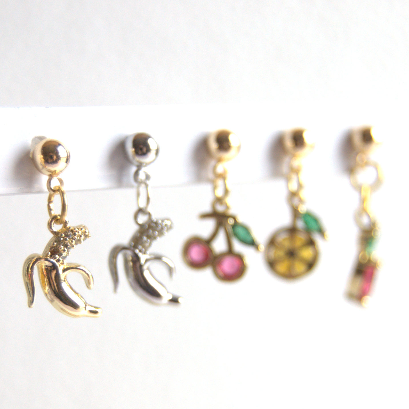Pendientes Cerezas