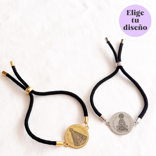 Pulsera Virgen personalizada