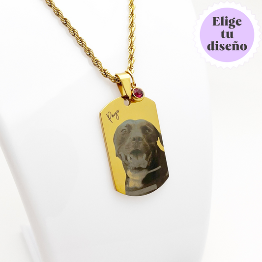 Collar AURIGA con foto