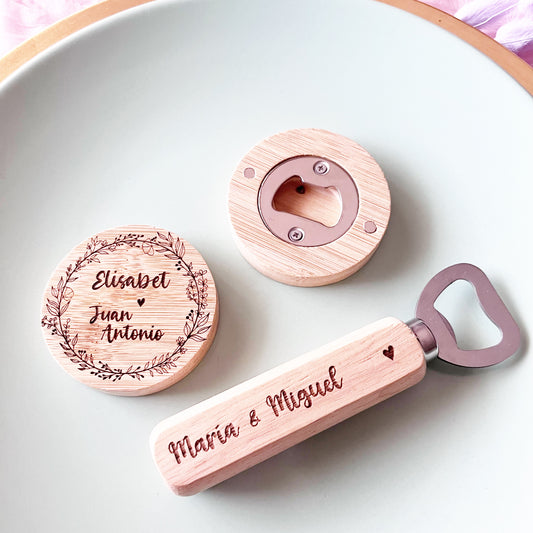 Abrebotellas personalizados