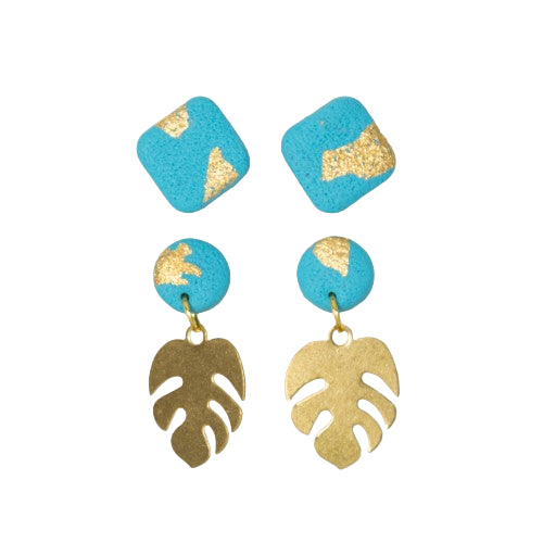 Set pendientes Kiti