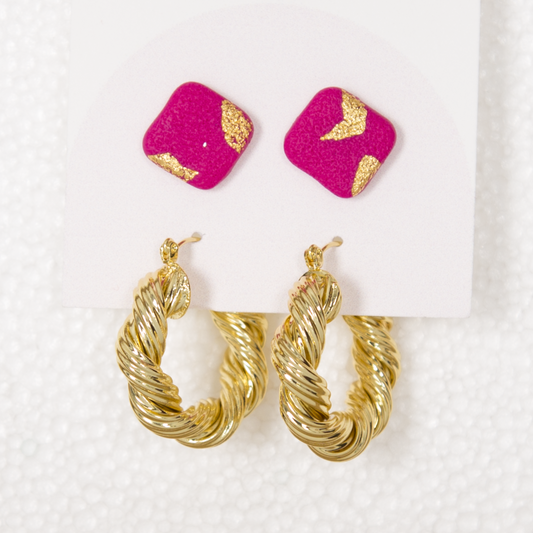 Set pendientes Rosalía